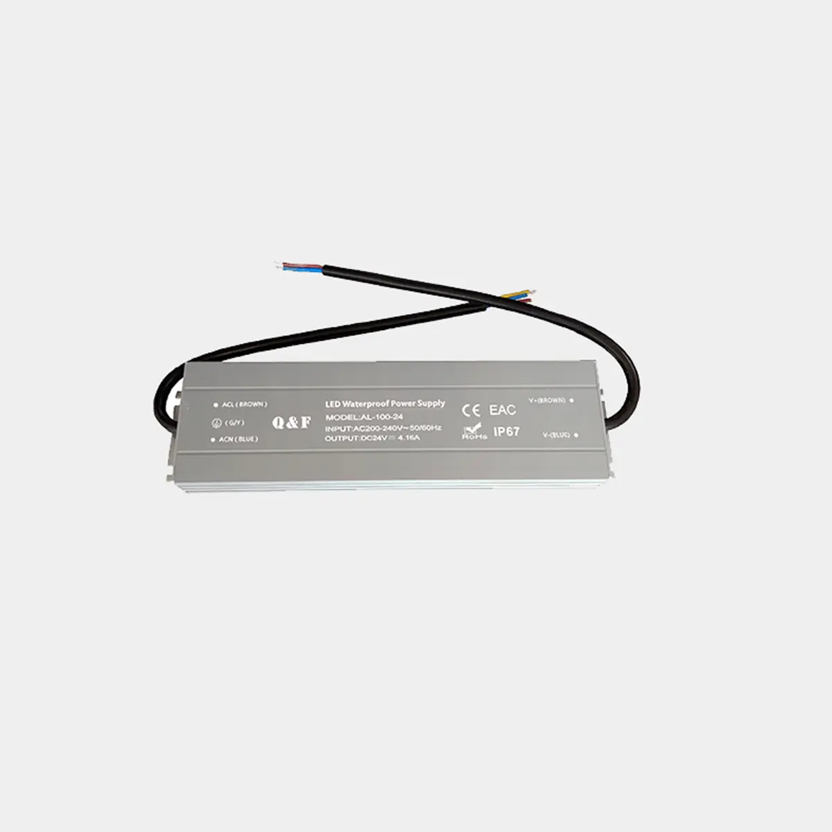 Блок питания Q&F 24V IP67 влагозащищенный