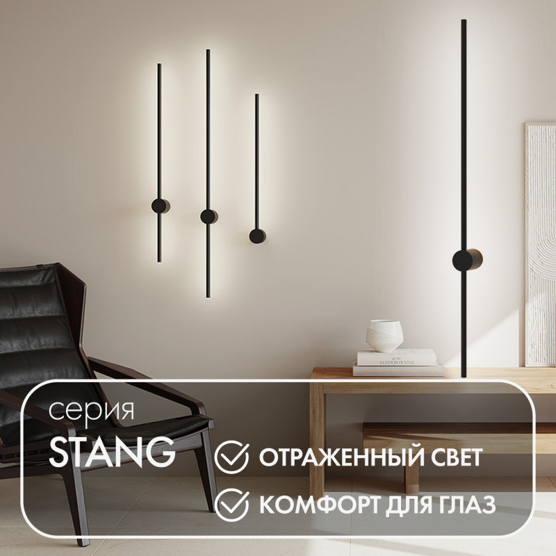 Настенный светильник Denkirs DK5014-BK