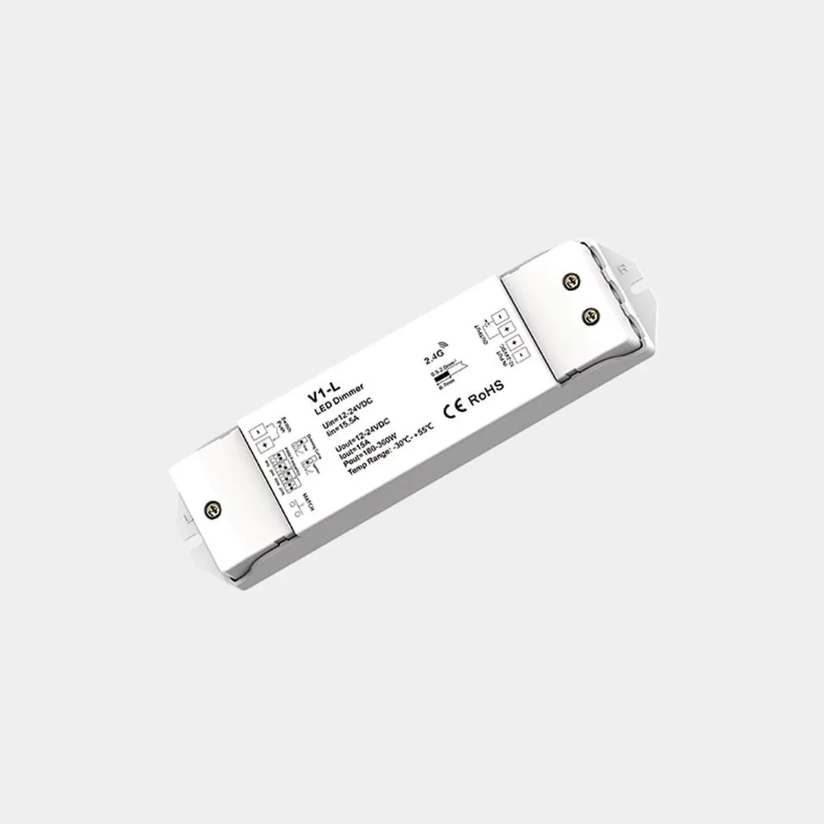 Контроллер (диммер) Q&F 1-зона 15А Q1-L 12/24V (для QS10, QR1, QR11, QS4, QR8, K1-1)