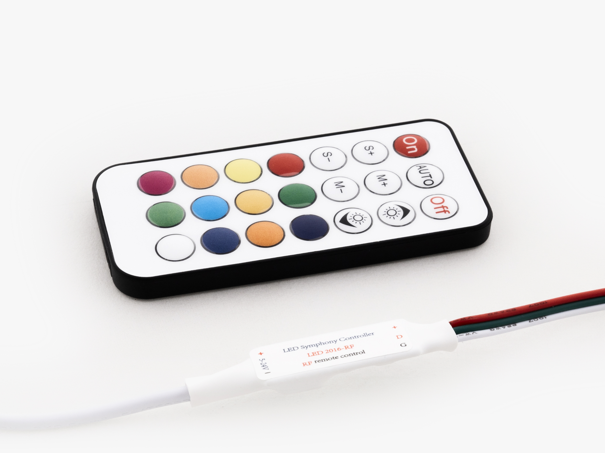 Монтаж: Контроллер Magic RGB Mini RF 6A 21кн (RGB)