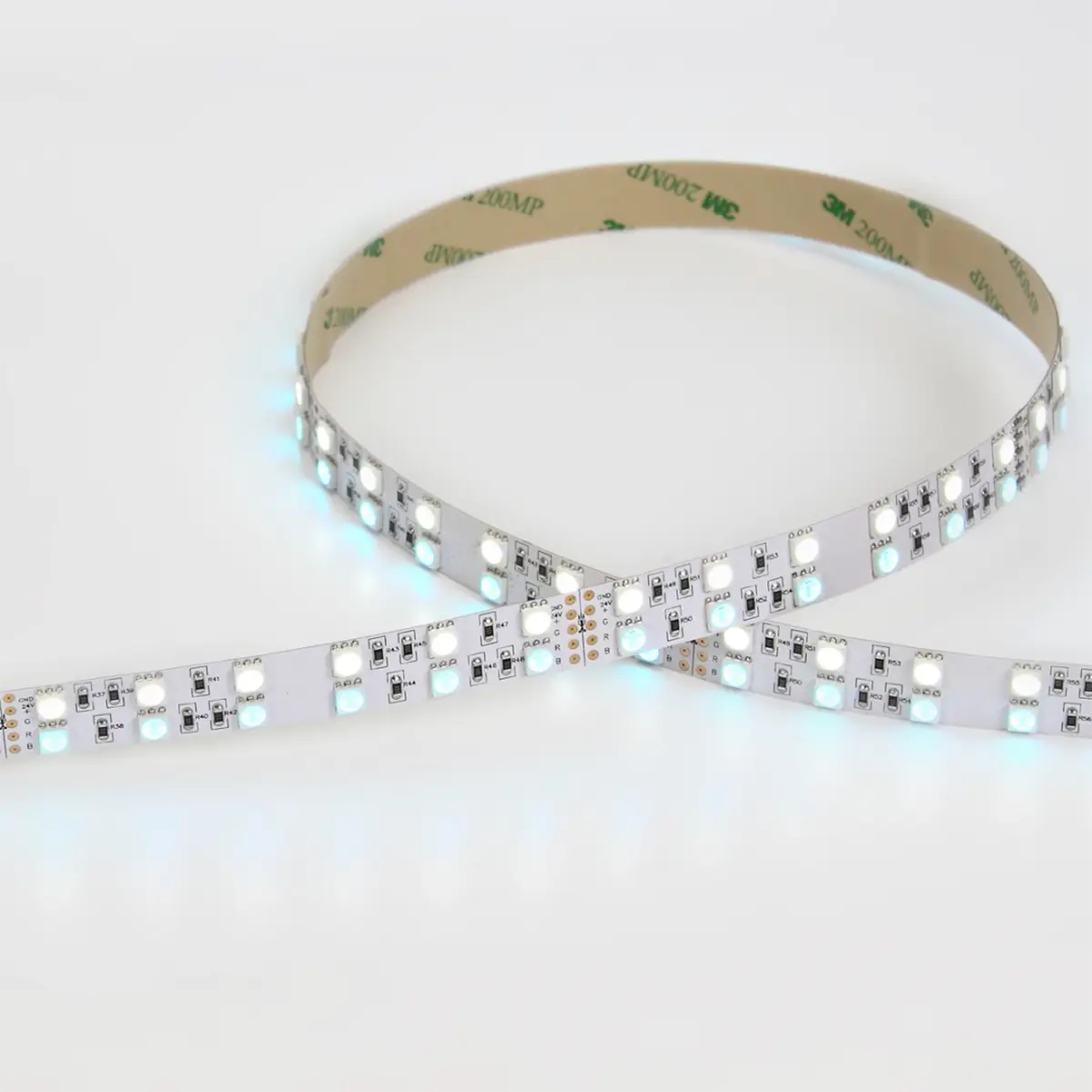 Лента светодиодная Q&F smd3528 24V 19,2W (240LED) двухрядная