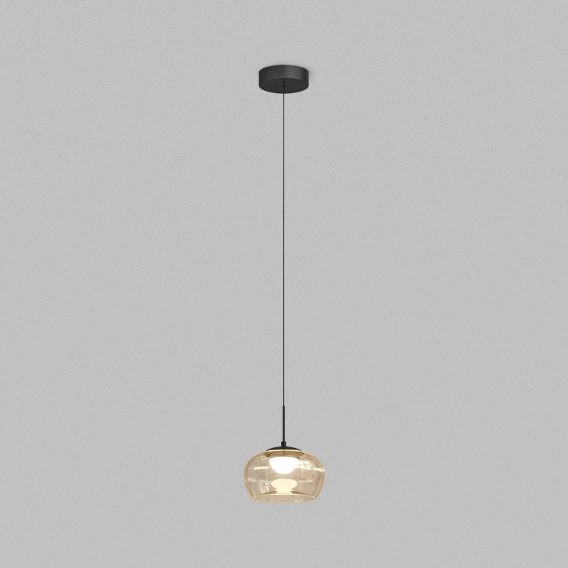 Подвесной светильник FLOA DK6741-BK+AM