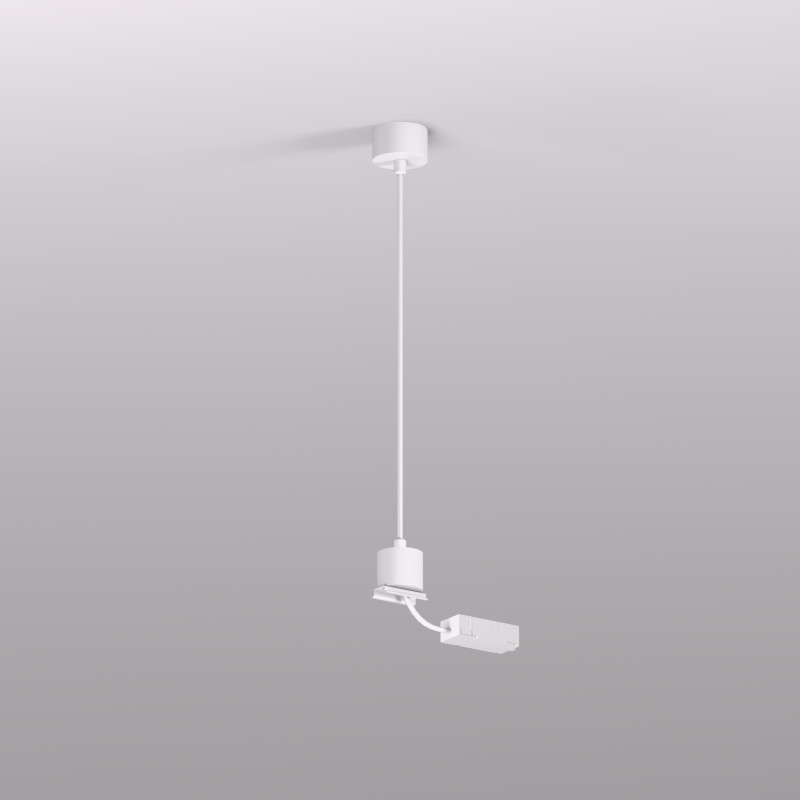 Подвод питания для подвесного монтажа трека SMART BASE TR2124-WH