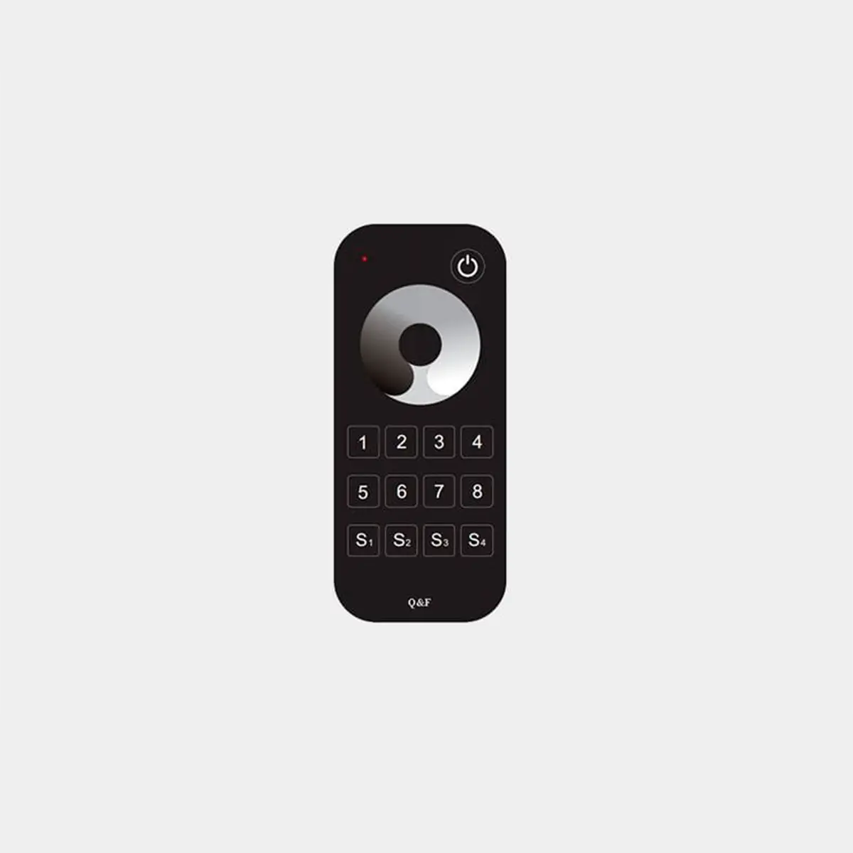 Пульт/диммер Q&F 8 зон для одноцветной ленты 12/24V (QR8)