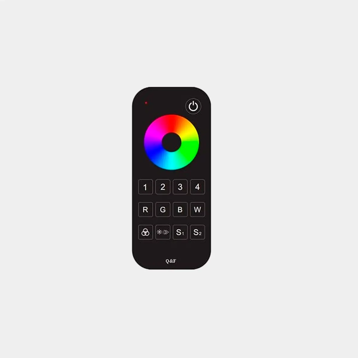 Пульт/диммер Q&F 4 зоны RGB/RGBW 12/24V (QR9)