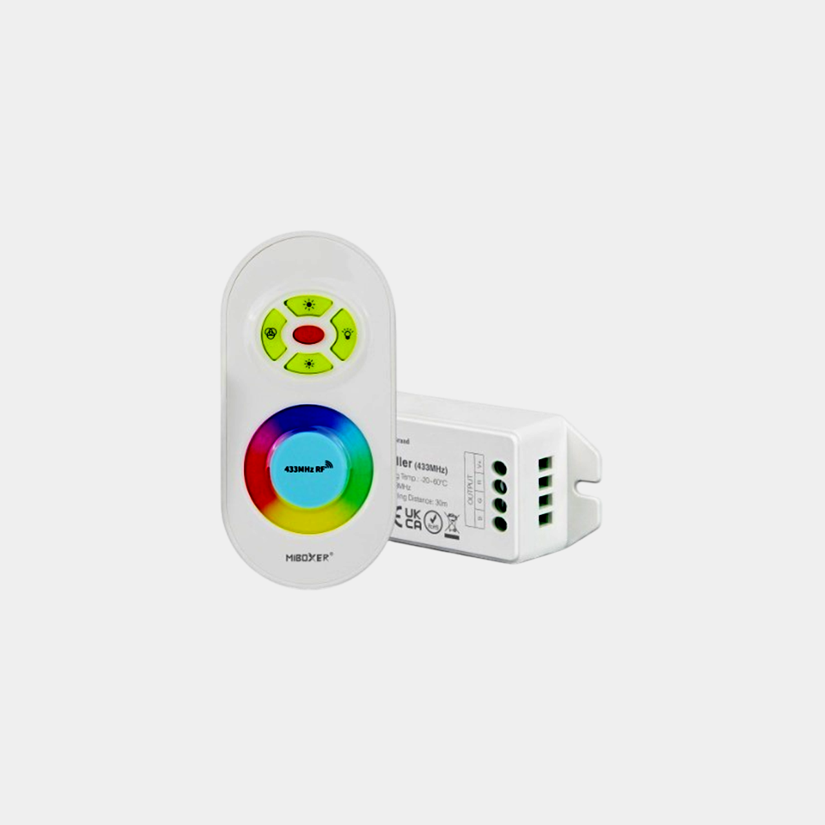 Пульт с контроллером Led RGB (эконом) FUT042