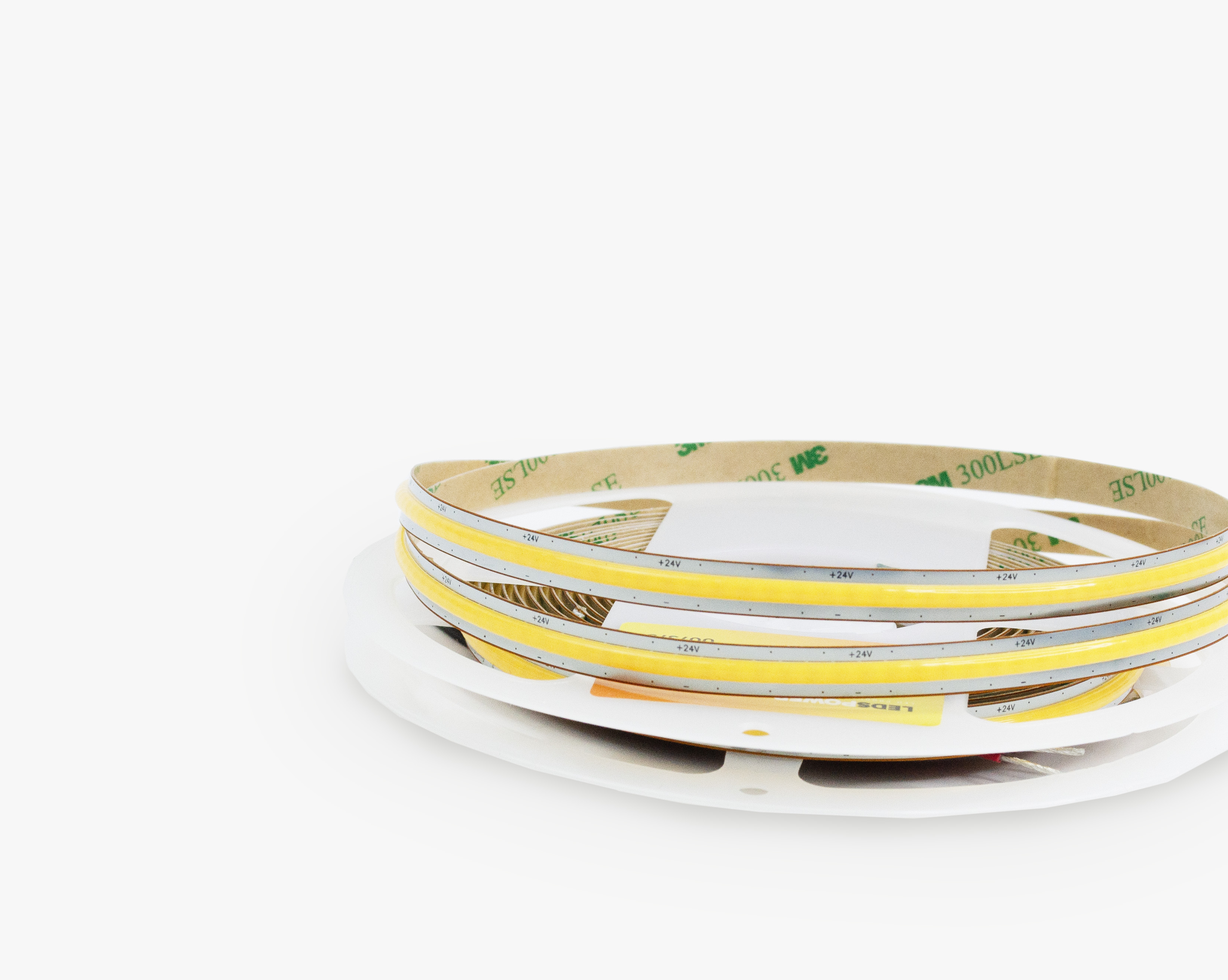 Монтаж: Светодиодная лента LEDS POWER COB FC 528/м 10Вт/м 24В нейтральная (Нейтральная)