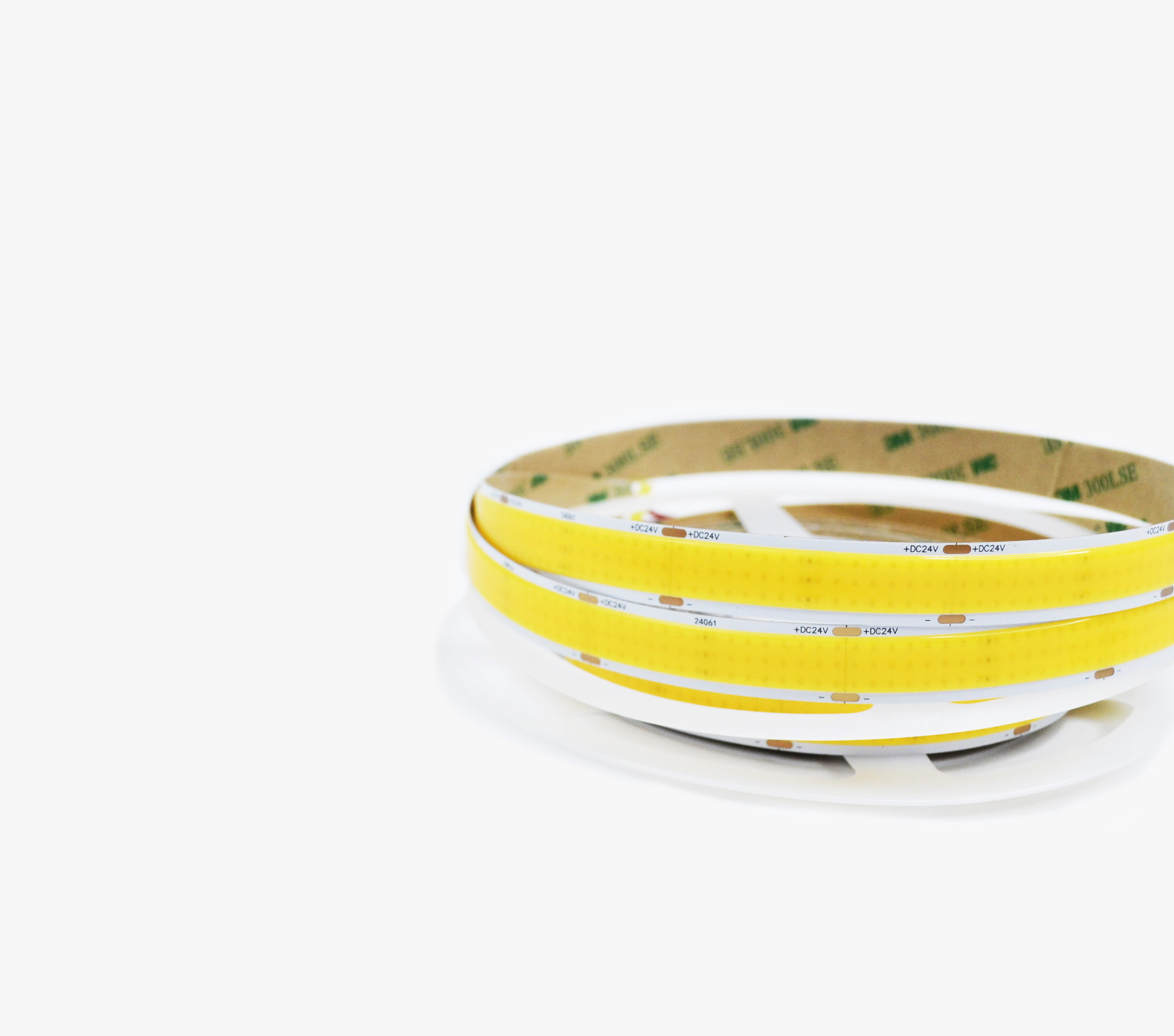 Монтаж: Светодиодная лента трехрядная LEDS POWER COB 960/м (24Вт/м) 24В нейтральная (Нейтральный)