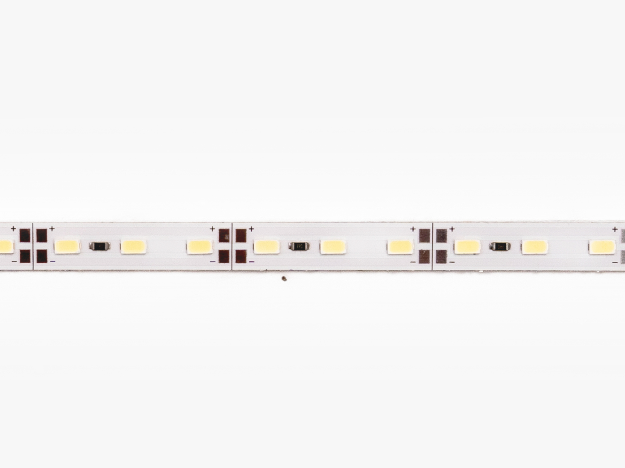 Монтаж: Светодиодная линейка 1м 5630 72/м 55-60Lm/LED (нейтральная)
