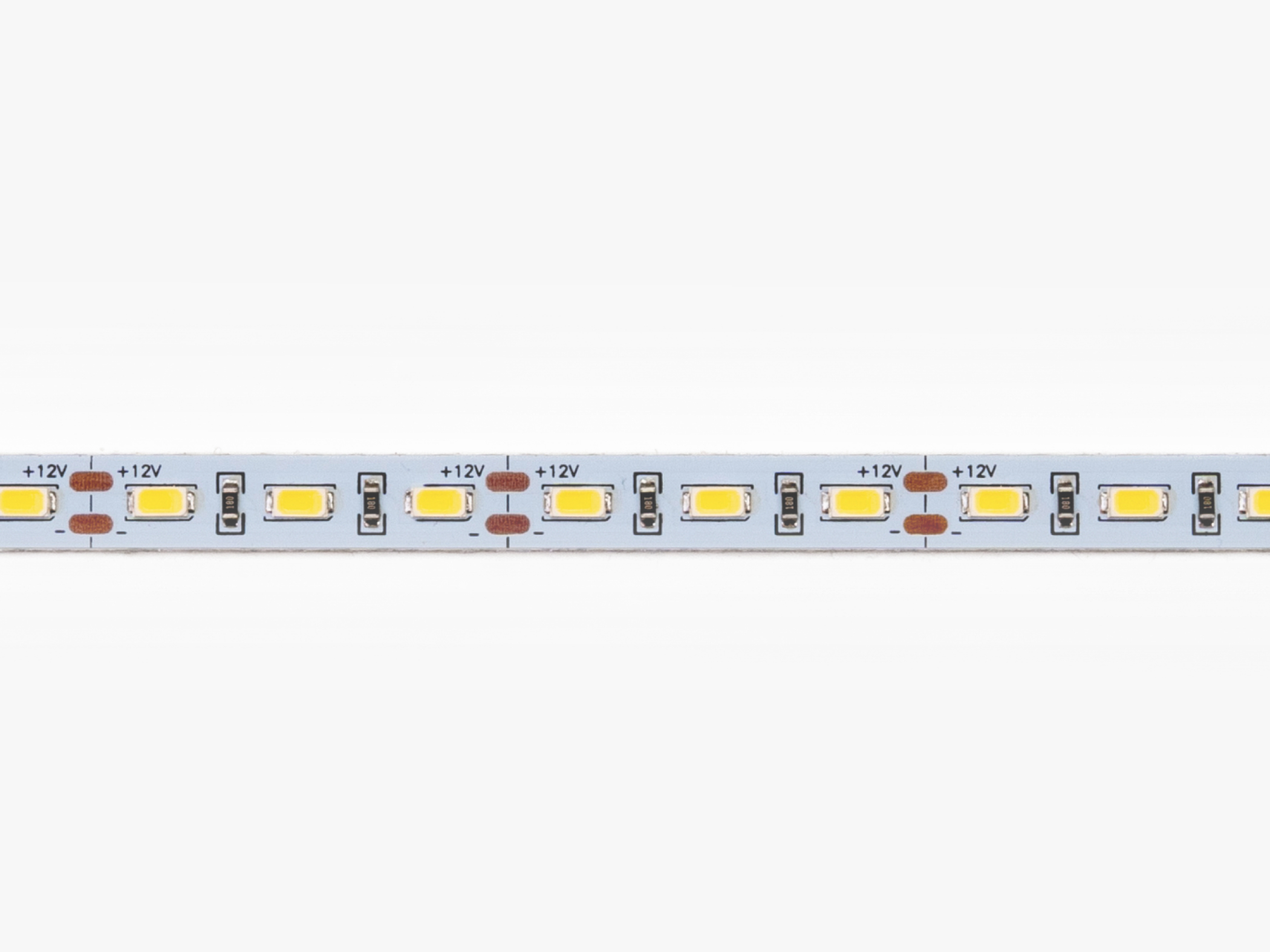 Монтаж: Светодиодная линейка 1м SMD5730 72шт (3М скотч) 45-50Lm/LED (нейтральная)