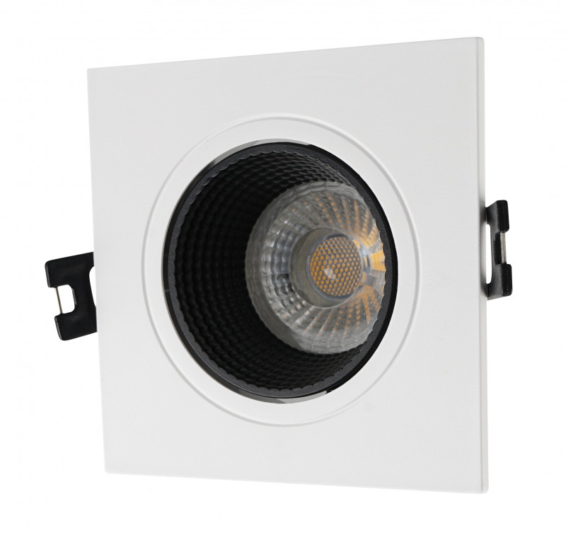 Точечный встраиваемый светильник Denkirs DK3071-WH+BK