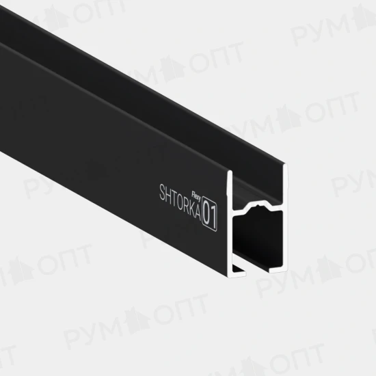 Профиль Flexy SHTORKA 01, карниз однорядный 2м
