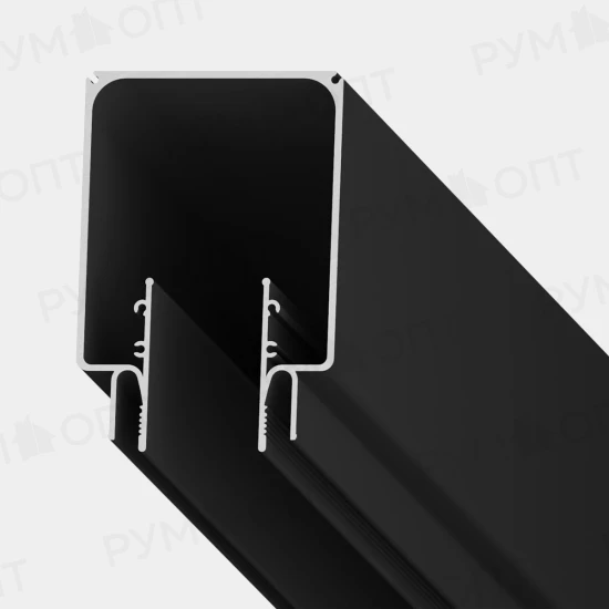 Профиль LumFer Clamp Diffuser чёрный (0,5м)