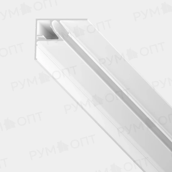 Профиль LumFer Clamp Top белый (двухуровневый), 2м