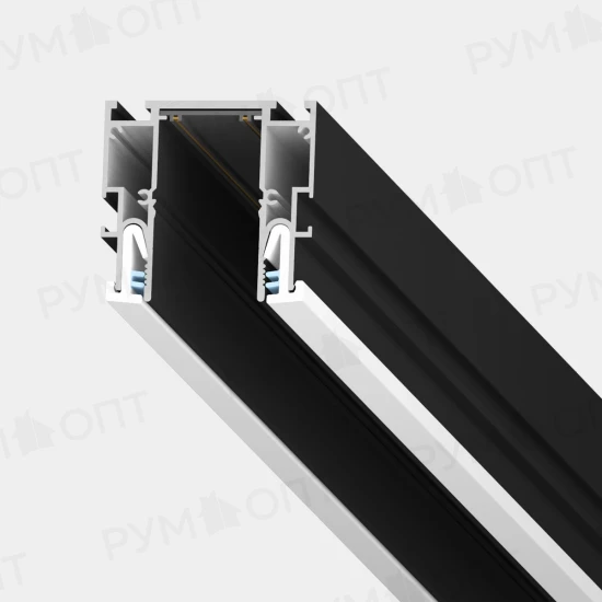 Трековая система LumFer Clamp Track 25 (220V) чёрный (2м)