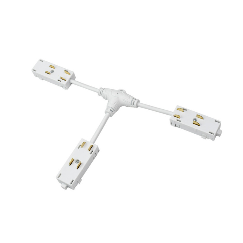 Гибкий Т-коннектор трека SMART Denkirs TR2115-WH